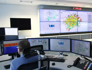 Moderní dispečink Veolia Praha