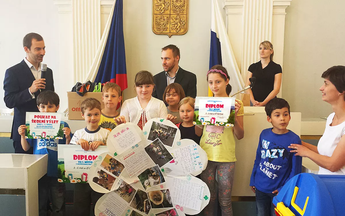 Vyhlášení soutěže Dárek pro Zemi