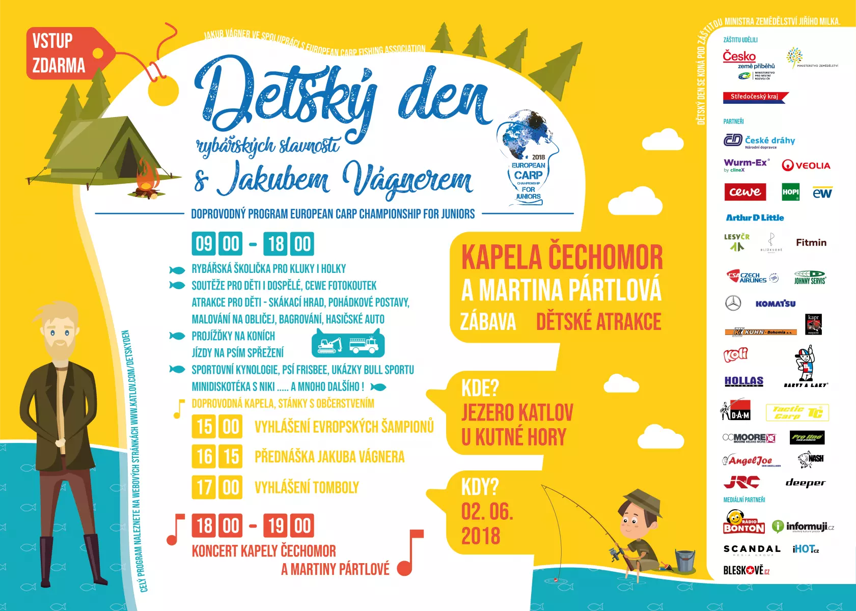 Program dětský den Katlov