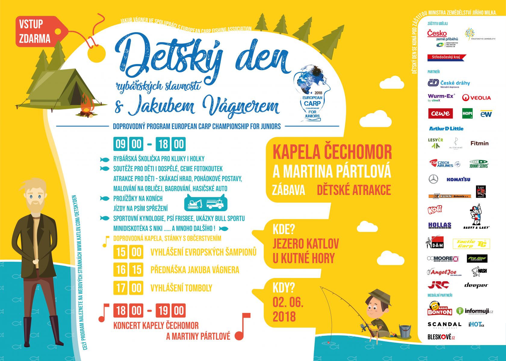 Program dětský den Katlov
