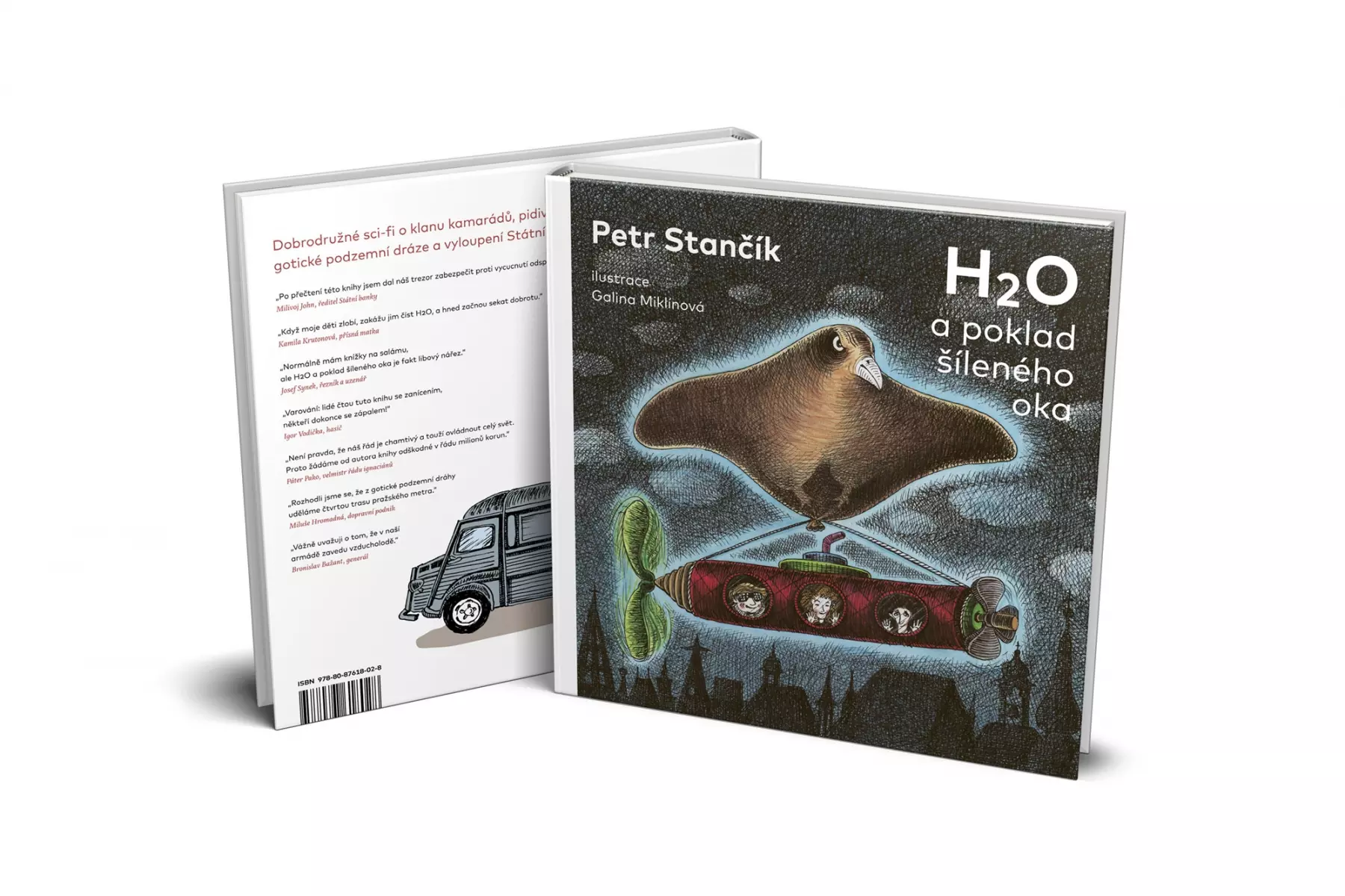 H2O a poklad šíleného oka