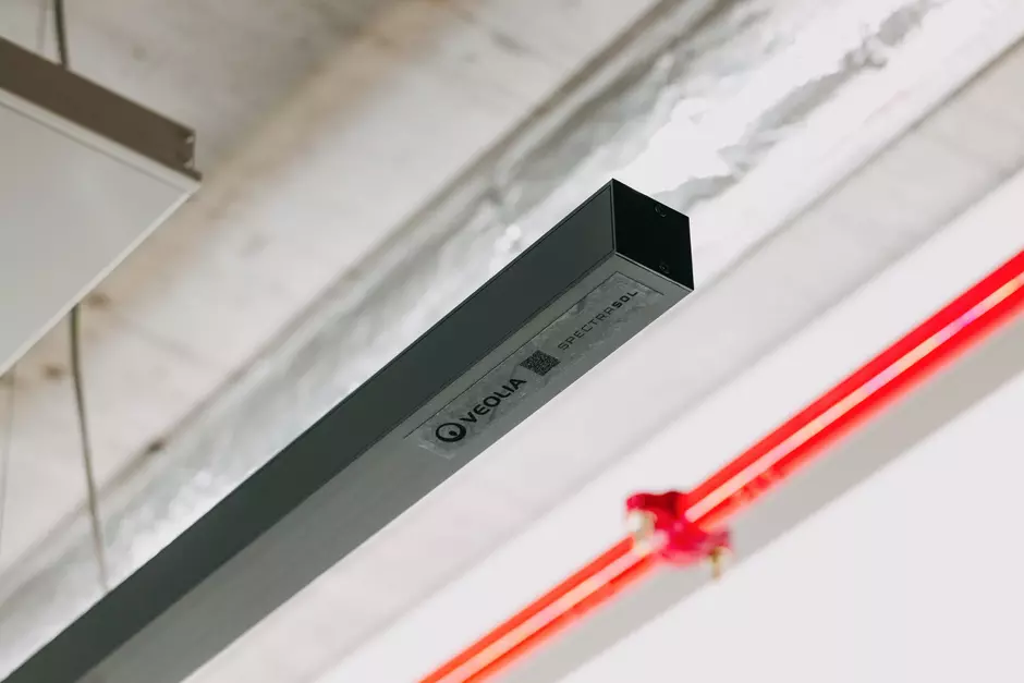 Prokognitivní osvětlení Veolia Spectrasol