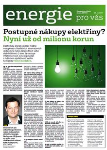 Energie pro vás v Čechách